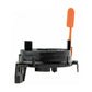 Steering wheel airbag clock spring spiral cable, black housing with orange alignment lever