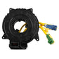 Clock spring spiral cable with black housing and green and blue wire connectors