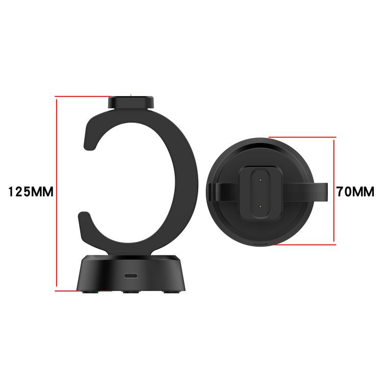 C-Shaped Smart Watch Charging Stand Charging Dock Base, For Google Fitbit Air
