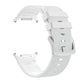 Solid Color Silicone Hybrid Vegan Leather Watch Band, For Galaxy Watch Ultra2 2026 / 2025 / 1 2024