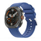 Solid Color Silicone Hybrid Vegan Leather Watch Band, For Galaxy Watch Ultra2 2026 / 2025 / 1 2024