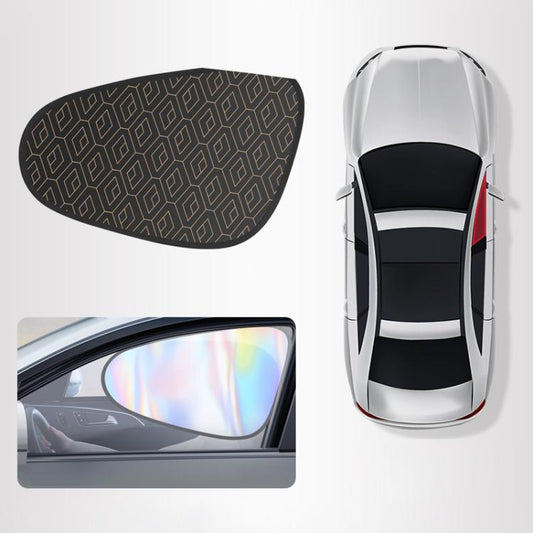 Universal Car Laser Privacy Curtain Window Shade Blackout Hheat-insulating Sunshade, Front Passenger Side 1 PC, Rear Row 1 Pair, Rear Row 1 PC, Front Row 1 Pair, Driver Side 1 PC