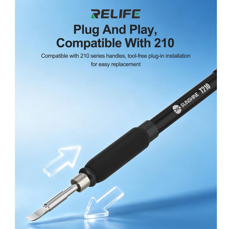 RELIFE 210?OL Curved Soldering Iron Tip