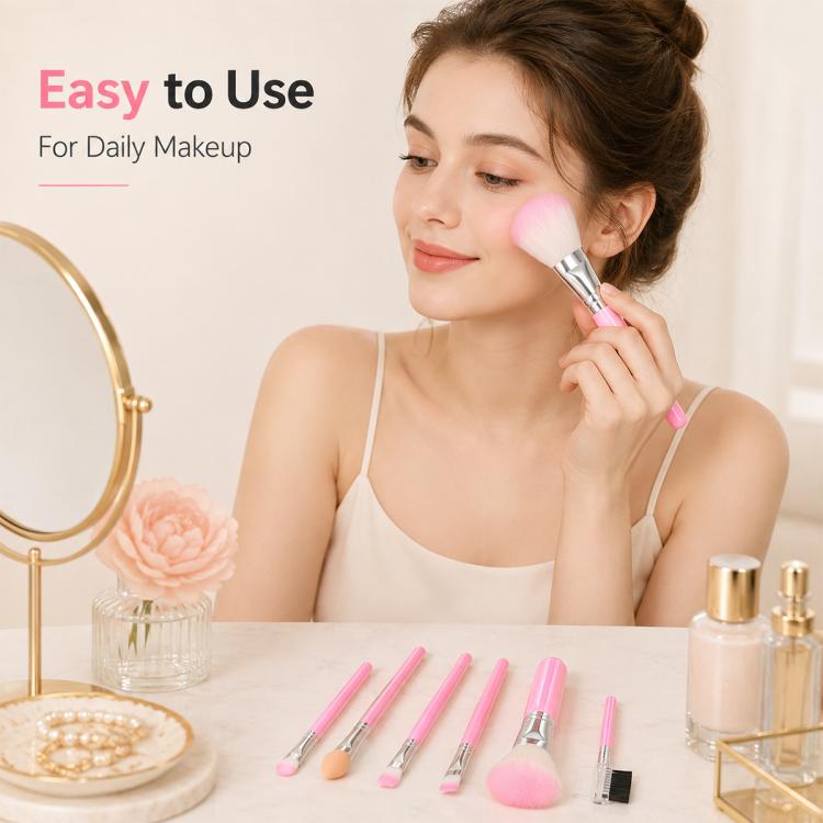 5 PCS/Set Makeup Brush Set Beauty Tools Eyeshadow Brush Sponge Brush