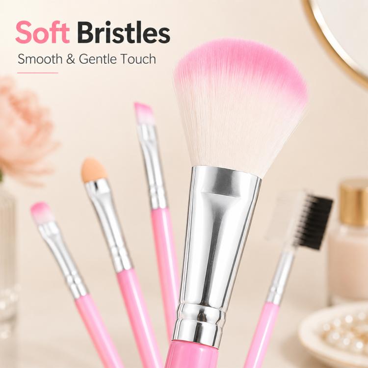 5 PCS/Set Makeup Brush Set Beauty Tools Eyeshadow Brush Sponge Brush