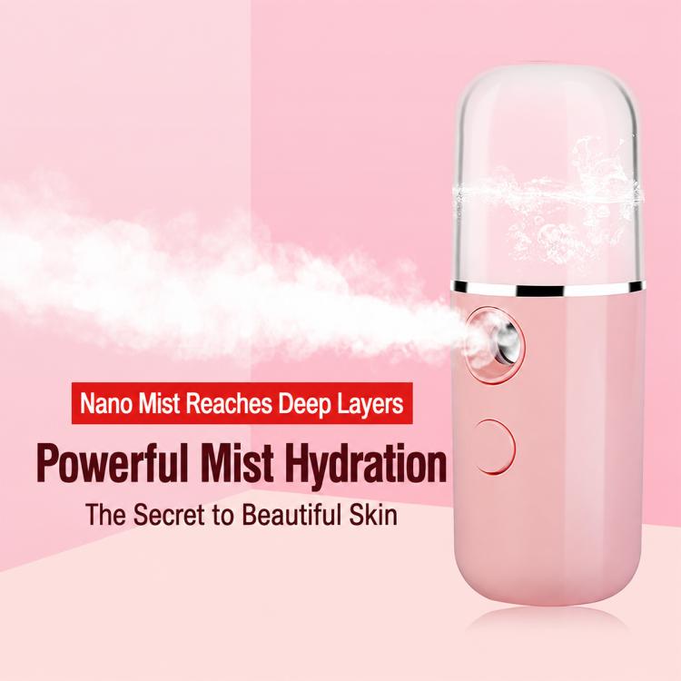 Nano Mist Facial Sprayer Portable Cold-Spray Face Beauty Humidifier