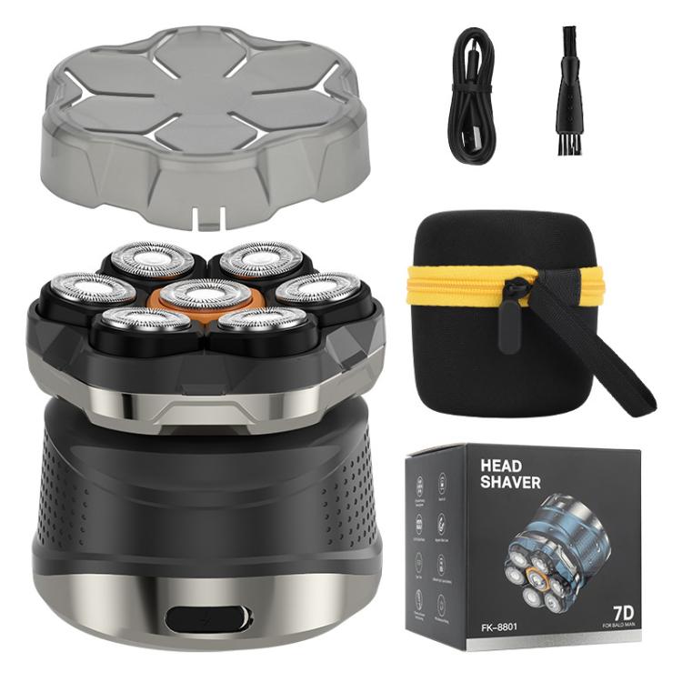 Electric Shaver Seven-blade Razor with Storage Bag