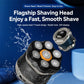 Electric Shaver Seven-blade Razor with Storage Bag