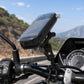 Motorcycle Shock-Absorbing Navigation Phone Holder with Protective Cover, Handlebar, Rearview Mirror