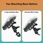 Motorcycle Shock-Absorbing Navigation Phone Holder with Protective Cover, Handlebar, Rearview Mirror