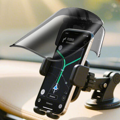 Anti-Reflection Adjustable Sun Hat Style Phone Holder Sunshade, Sun Hat Style