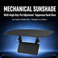 Car Center Consoles Multi-angle Adjustable Anti-Reflection Sunshade, Center Consoles
