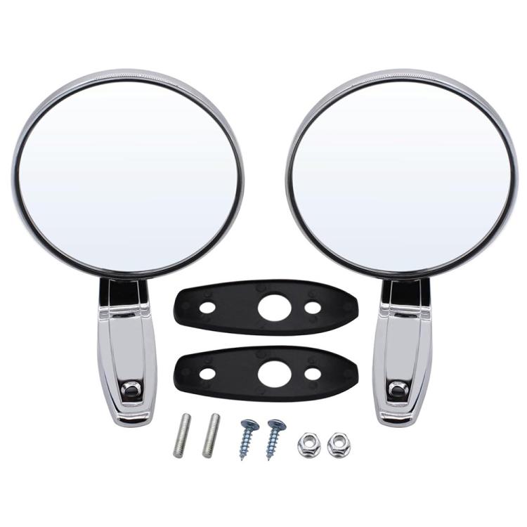 SF-QC-003 1 Pair Vintage Car Front Rearview Mirror