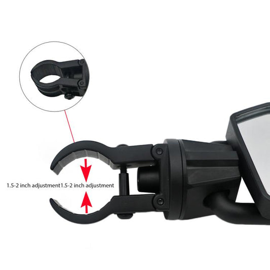 SF-UTV-43 1.5/2 inch Universal UTV/ATV Beach Buggy Rearview Mirror