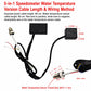 5-in-1 speedometer water temperature version wiring harness with temperature sensor