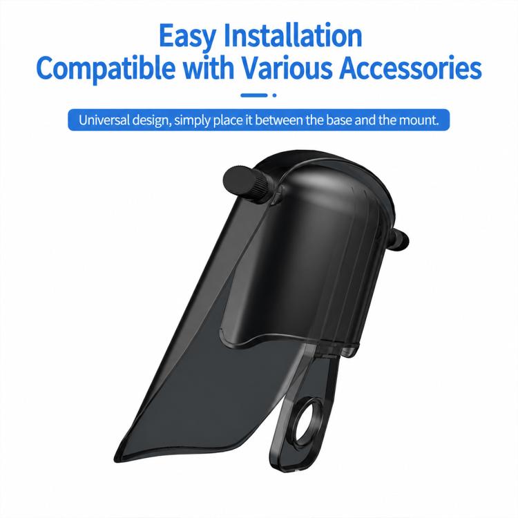 Motorcycle / Bike Navigation Phone Holder with Sunshade, Handlebar, Rearview Mirror, Drawstring
