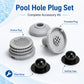 25022E 4 in 1 Pool Filter Inlet Nozzle Hose Hole Plug