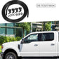 Windshield washer hose kit with coiled tubing, nozzle pieces, and mounting clips