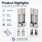 Key duplicating fixture clamps, 2-piece set with included metal clamp parts