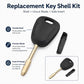 For Jaguar Car Spare Key Shell with Key Blank and hip Slot