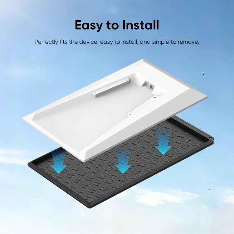 Satellite Disk Waterproof Sandproof Silicone Protective Case, For Starlink Mini