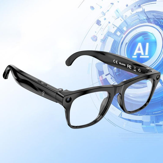 XK ONE Smart AI Glasses with 1MP HD Camera, BT Call, AI Voice Assistant, AI Translation, Transparent Lens, Sunglasses