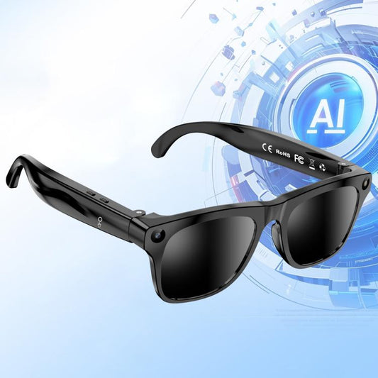 XK ONE Smart AI Glasses with 1MP HD Camera, BT Call, AI Voice Assistant, AI Translation, Transparent Lens, Sunglasses