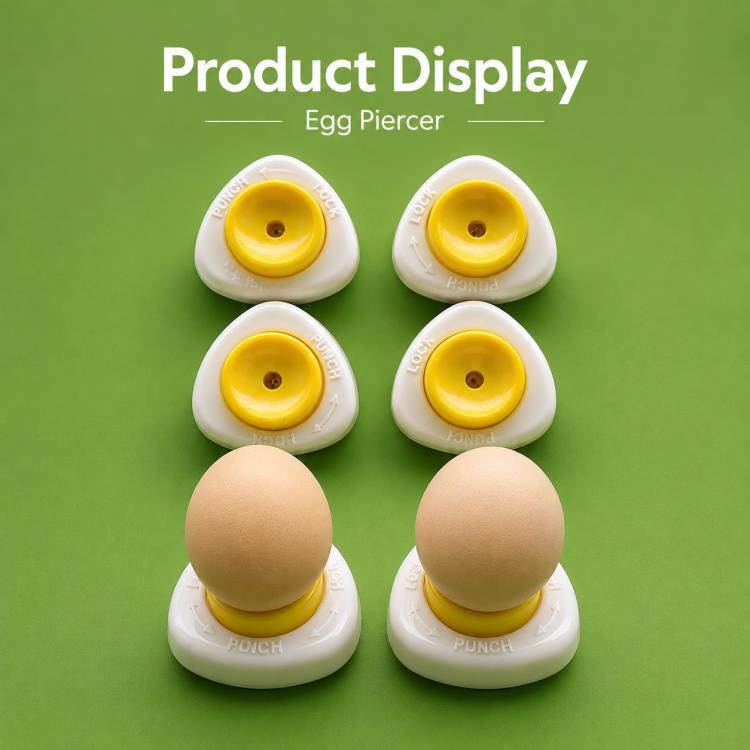 Semi-automatic Pinhole Egg Beater with Magnetic Plate