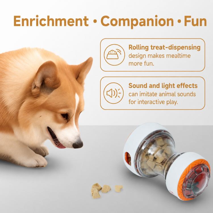 Dog Rolling Treat-dispensing Ball Pet Toy