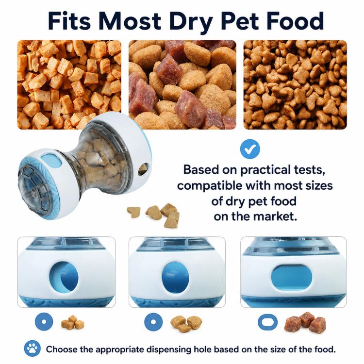 Dog Rolling Treat-dispensing Ball Pet Toy