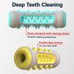 Dog Chewable Bone Shaped Reinforced Gray Shell Teething Stick Pet Toy