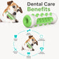 Dog Chewable Bone Shaped Reinforced Gray Shell Teething Stick Pet Toy