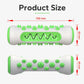 Dog Chewable Bone Shaped Reinforced Gray Shell Teething Stick Pet Toy