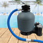 Plastic Swimming Pool Vacuum Hose Connector with 2 Iron Clamps