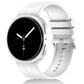 For Galaxy Watch9 / 8 / 8 Classic xDfind Solid Color Vertical Striped Silicone Watch Band, S, L