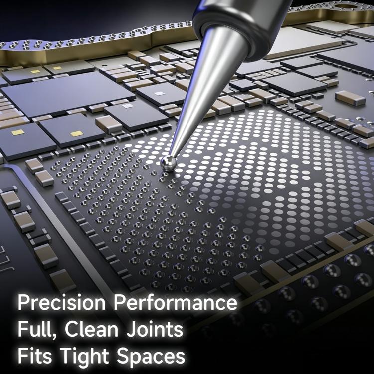 MECHANIC Adv-O Tin Dragging Ball Head Soldering Iron Tips, MECHANIC Adv-O