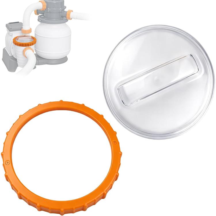 Pool Nut Transparent Cap For Flowclear Sand Filter Cover