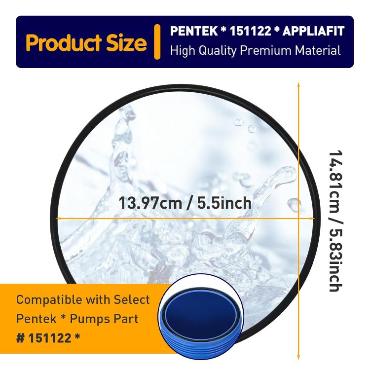 Large Blue Water Filter O-ring Replacement Gasket For Pentek 151122