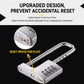 Adjustable Lock-Length Combination Lock for Cabinet Door Handles