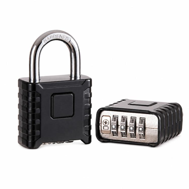 All-Metal Combination Padlock Heavy-Duty Lock for Warehouse & Garden Gate