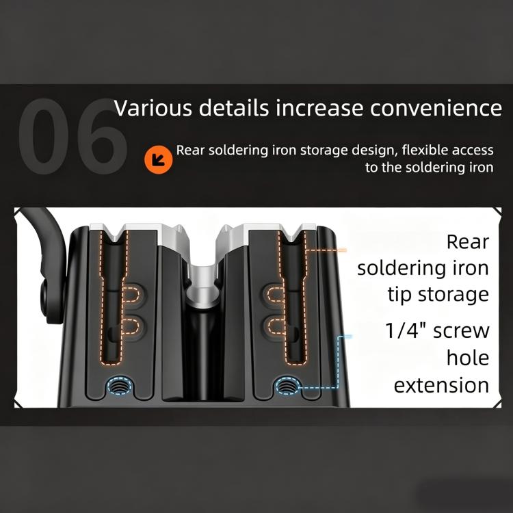 QIANLI HQ3 Soldering Iron Tip Cleaning and Sleep Mode Integrated Machine