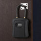 Wall-Mount Key Storage Box Combination Lock with Steel Cable & Plastic Lock Body