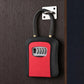 Wall-Mount Key Storage Box Combination Lock with Steel Cable & Plastic Lock Body