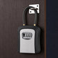 Wall-Mount Key Storage Box Combination Lock with Steel Cable & Plastic Lock Body