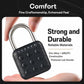 Keypad Smart Combination Padlock Waterproof Security Lock for Cabinets & Gates