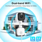 K90 Dual Band 2K Dual Surveillance Camera Supports Two-way Voice Intercom