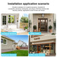 K90 Dual Band 2K Dual Surveillance Camera Supports Two-way Voice Intercom