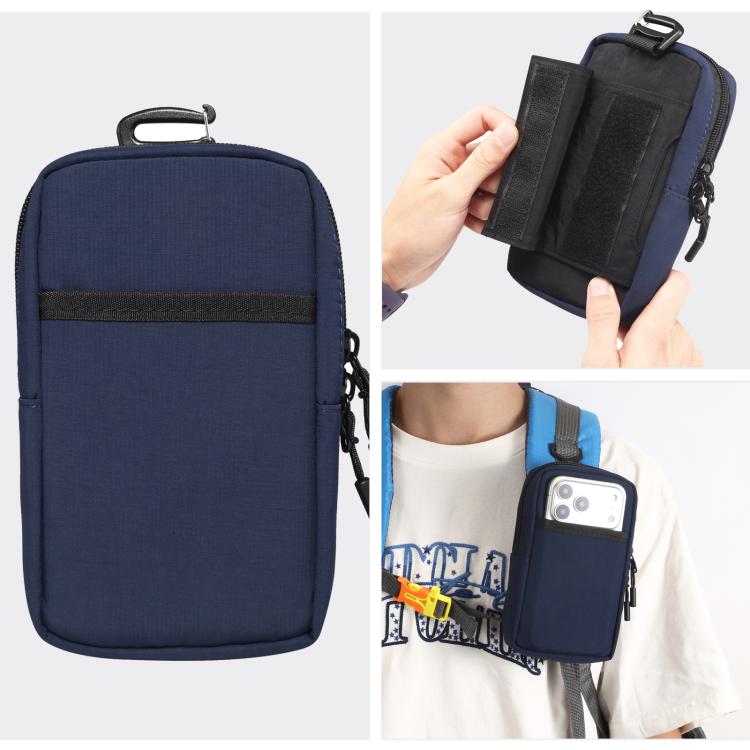 Nylon Portable Shoulder Strap Phone Bag