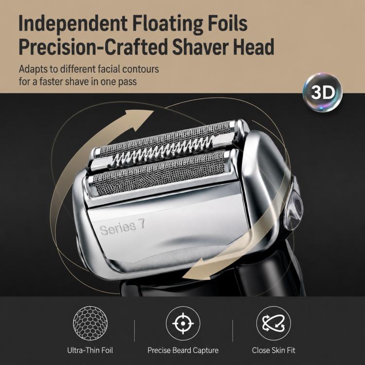 Electric Shaver Heads For Braun Series 7