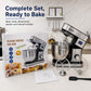 ORVICA ORM-208 Tabletop Stainless Steel Dough Kneading Mixing Machine, EU Plug